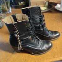 Stiefeletten Gr.38 Leder schwarz Niedersachsen - Staufenberg Vorschau