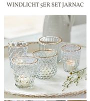 Teelichtgläser Hochzeit Deko Goldrand Vintage Nordrhein-Westfalen - Minden Vorschau