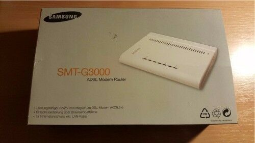 Samsung SMT-G3000 ADSL Modem ROUTER in Quakenbrück