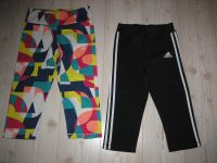 Adidas Sporthose Leggings bunt Gr. 170 schwarz Gr. 164 - NEUw Nordrhein-Westfalen - Niederkrüchten Vorschau