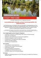 Auszubildende/n (m/w/d)zur/zum Fachangestellten für Bäderbetriebe Bayern - Freyung Vorschau