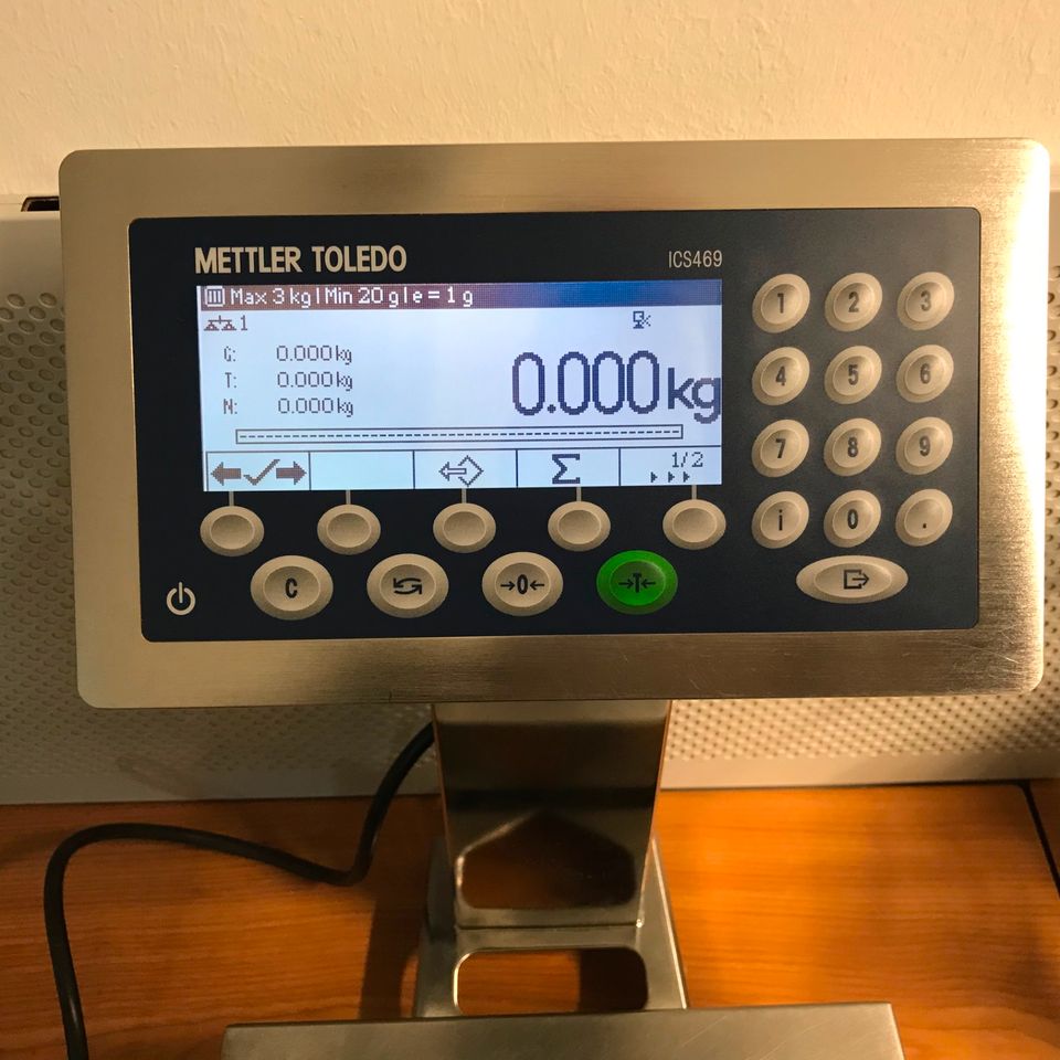 Mettler Toledo ICS469 Waage in Bocholt