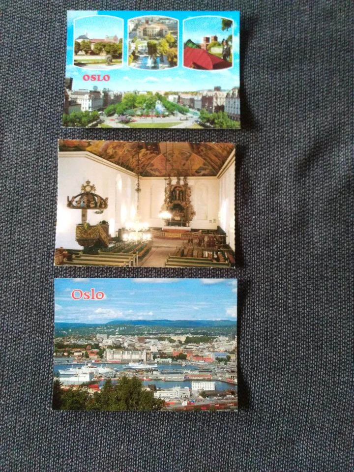 Postkarten, Norwegen, Konvolut, 23 Stück, verschieden in Achern