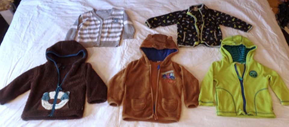 Großes Baby Kinderkleidungs Paket - 66 Teile - Jungs Gr. 86-92 in Wollersleben