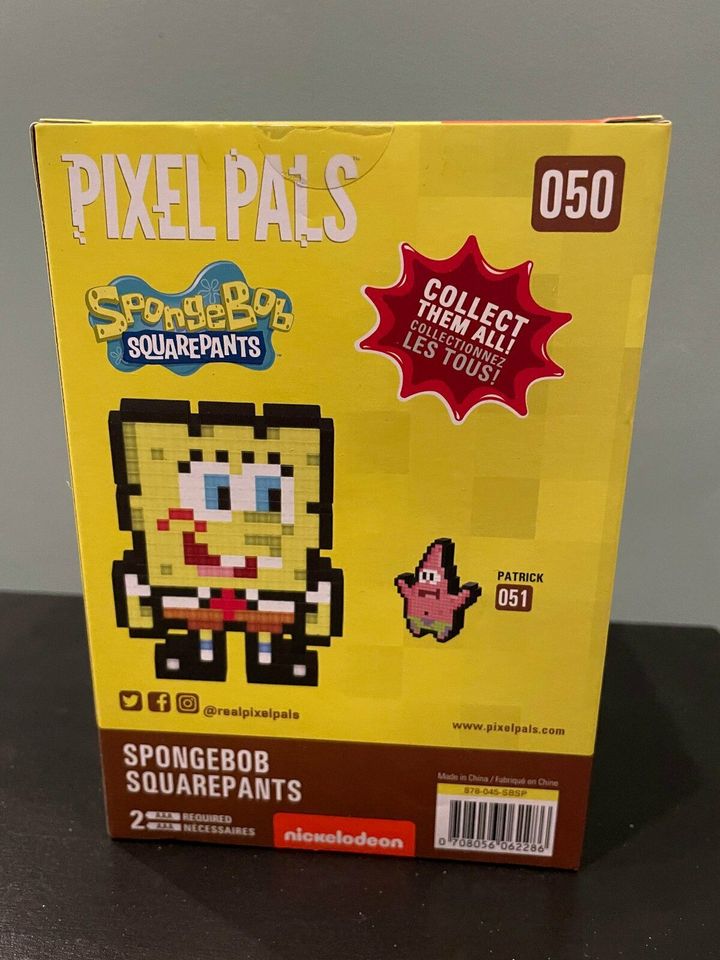 SpongeBob Pixel Pals Light Up Brandneu selten OVP NEU in Wuppertal