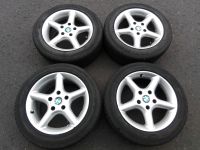 Alufelgen 205/55 R 16 Winterreifen BMW 3er E 36/E 46 usw Rheinland-Pfalz - Sprendlingen Vorschau