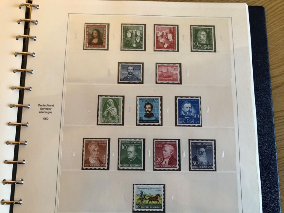 Briefmarkensammlung BRD postfrisch ab 1949-1969 Top mit Attest in Alzenau
