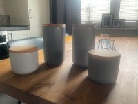 Keramik Dosen Set hellgrau und grau Schleswig-Holstein - Trittau Vorschau