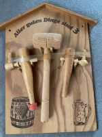Zapfhahn Set Holz für Bierfässer auf Holzplatte Bayern - Mengkofen Vorschau