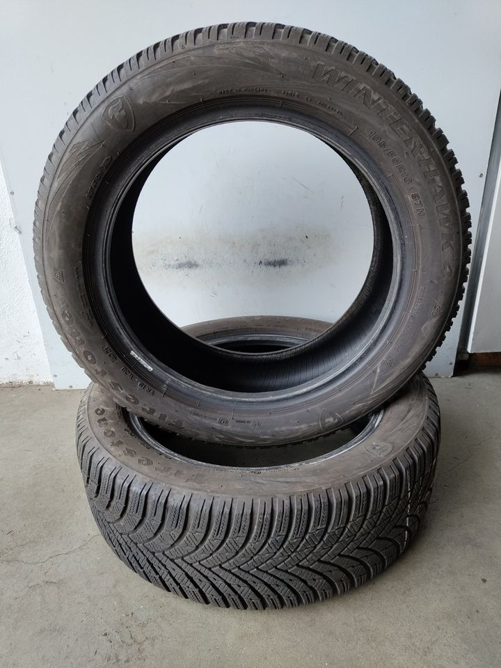 2 x Firestone WinterHawk 4 195/55 R16 87H M+S WINTERREIFEN 6mm in Kall