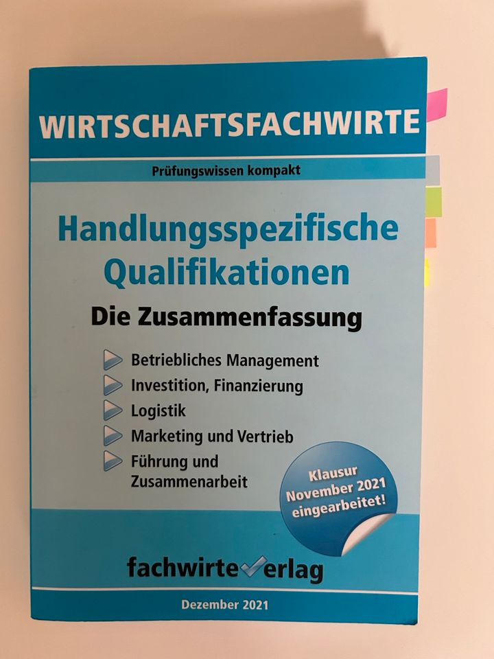 IHK, Wirtschaftsfachwirt, HQ, Zusammenfassung alle Fächer, in Rhede