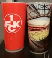 1. FC Kaiserslautern Stadionbecher, pro Stück Thüringen - Erfurt Vorschau