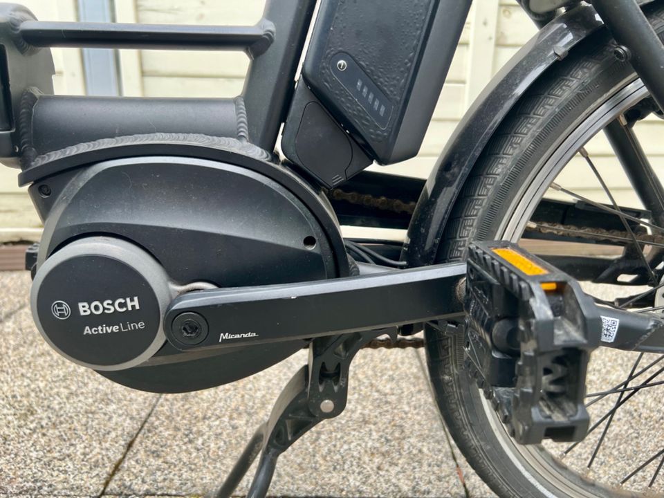 E-Faltfahrrad Hercules Rob Fold E-Bike Klapprad Bosch Activ Line in Hofheim am Taunus