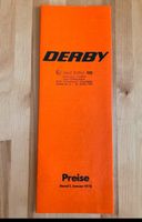 Original Preisliste Volkswagen VW Derby 1978 Nordrhein-Westfalen - Willich Vorschau