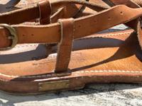 Golden Goose Sandalen, Cognac, Größe 40 Hessen - Hanau Vorschau