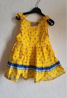 Sous le Soleil ♡ Sommerkleid Tunika gelb blaue Blümchen Gr.74 Friedrichshain-Kreuzberg - Kreuzberg Vorschau