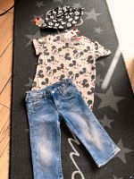 Pepe Jeans Bermuda 116 & Next Mickey Maus Shirt & Sonnenhut Rheinland-Pfalz - Kalt Vorschau