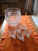 Bowleset Bleikristall mit fünf Gläsern Niedersachsen - Lehre Vorschau