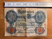 Reichsbanknote 20 Mark von 1914 Sachsen - Großolbersdorf Vorschau