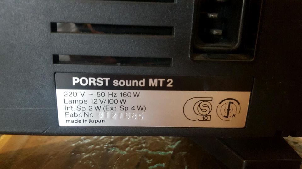 Projektor Super 8 Porst Sound MT 2 in Gummersbach