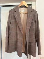 H&M Blazer Anzugsjacke kariert braun beige weiß schwarz Nordrhein-Westfalen - Rheine Vorschau