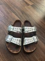 Birkenstock Arizona Limited Edition Nieten Steine Svarowski Gr 39 Nordrhein-Westfalen - Recklinghausen Vorschau
