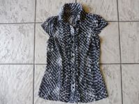 CLOCKHOUSE Bluse 34 XS UK 8, CHIFFON Shirt m SNAKE PRINT, Rüschen Bochum - Bochum-Südwest Vorschau