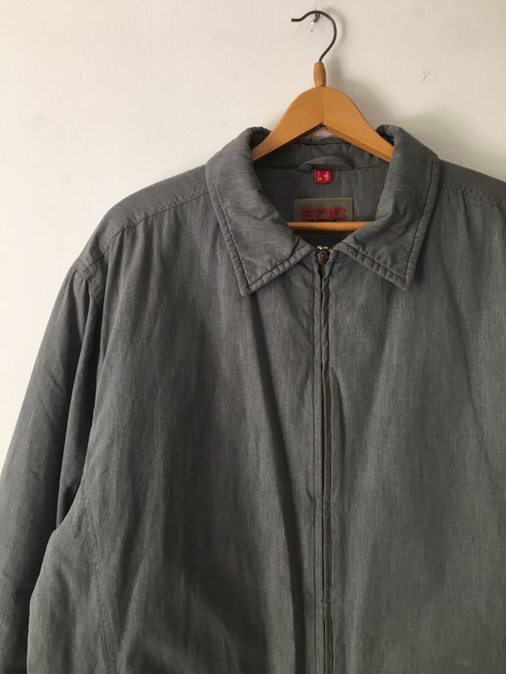 Vintage EDC Esprit Übergangsjacke Arbeitsjacke grau Baumwolle in Berlin