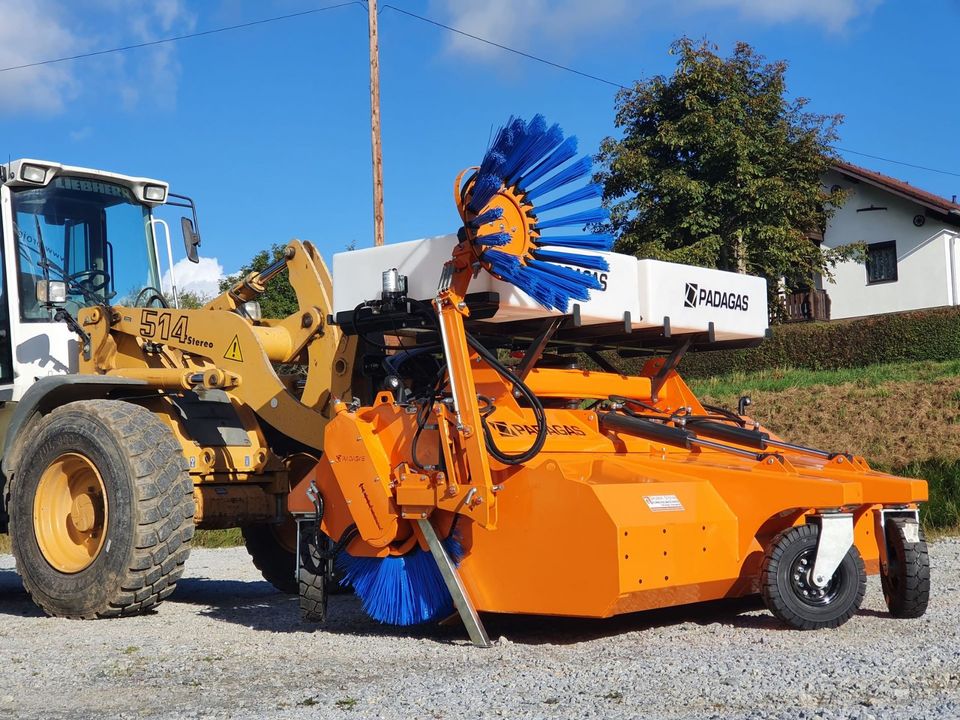 PADAGAS PROFI G KEHRMASCHINE Radlader Traktor Bema Adler Tuchel in Breitenberg