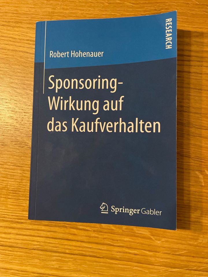 Sponsoring-Wirkung auf das Kaufverhalten von Robert Hohenauer in Zweibrücken