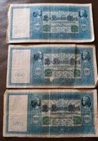 3 Scheine 100 Reichsmark von 1910 Bayern - Kaufbeuren Vorschau