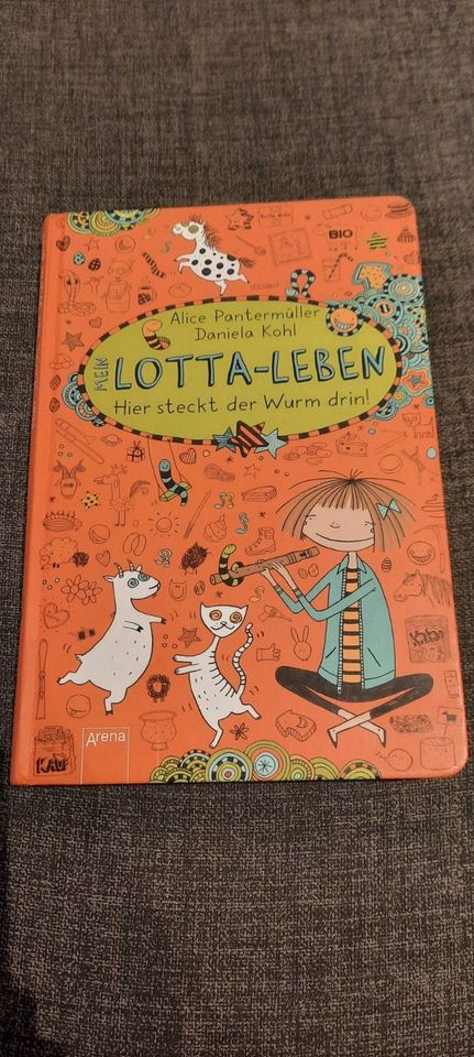 Lotta Leben Buch Hier steckt der Wurm drin Alice Pantermüller in Petersberg