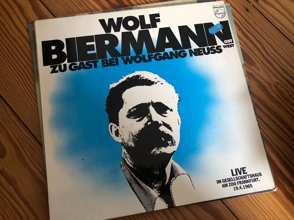 Wolf Biermann Schallplatten in Hamburg