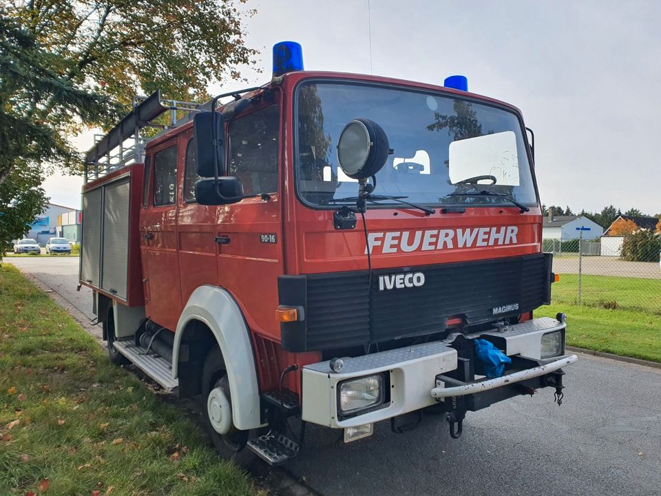 Iveco 90-16 Feuerwehr LF16 TS 4x4 Allrad Camping Wohnmobil 9016 in Schneverdingen