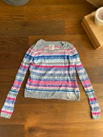 Pullover Hollister Muster Oberteil grau blau rosa strickpullover Bayern - Fürth Vorschau