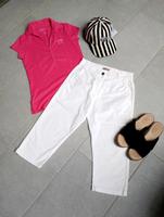 CAPRI HOSE, CM PREMIUM, GR M 36/38, WEISS, SHORTS !!! Nordrhein-Westfalen - Goch Vorschau