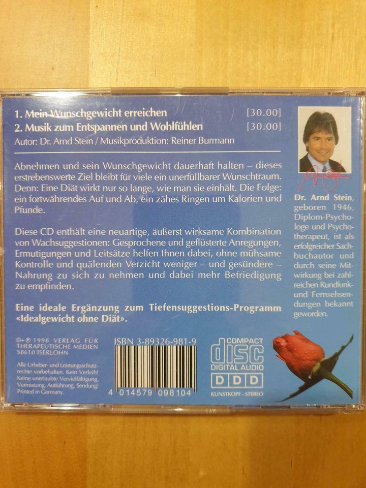 CD "Mein Wunschgewicht erreichen" von Arndt Stein in Northeim