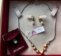 Majorica Perlen Kette Original Ohrringe Set Schmuck Hessen - Niedernhausen Vorschau