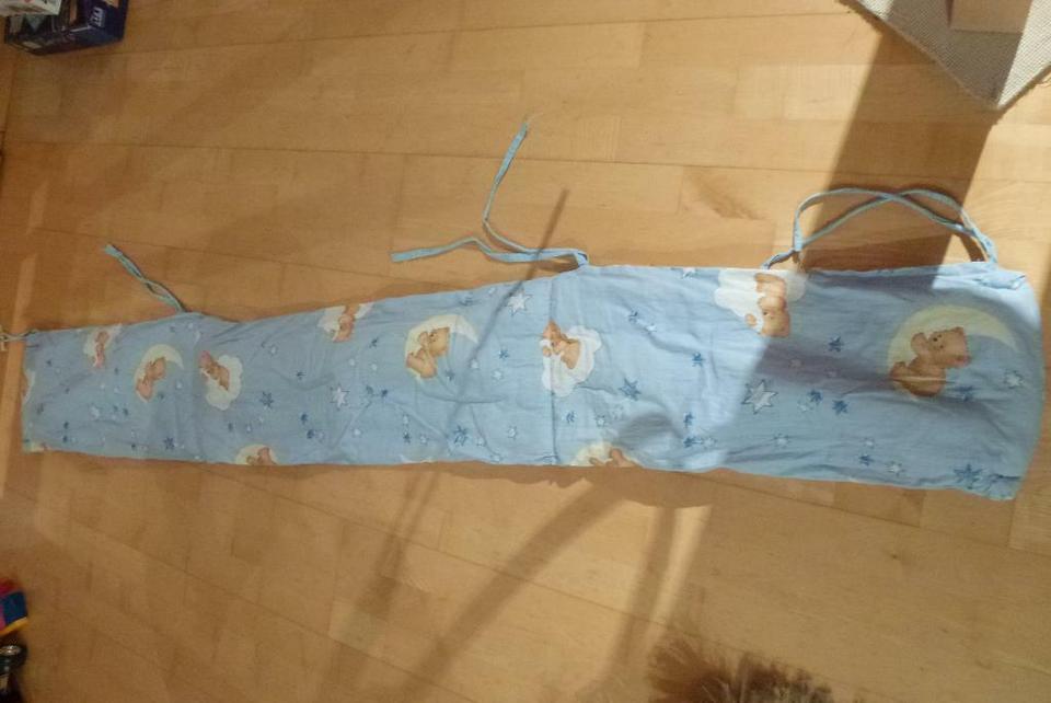 Babynest hellblau mit Wölckchen, Sterne und Bärle, wie neu in Leutkirch im Allgäu