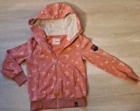 Mädchen Jacke Kapuzenpullover rosa Schmetterlinge 134 140 Bayern - Wieseth Vorschau