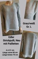 Edler Strickpulli mit Pailletten,  Gr. L Niedersachsen - Hemslingen Vorschau