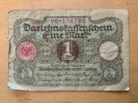 1 Mark 1920 hier wird die Banknote angeboten, nicht die Seriennum Baden-Württemberg - Freiburg im Breisgau Vorschau