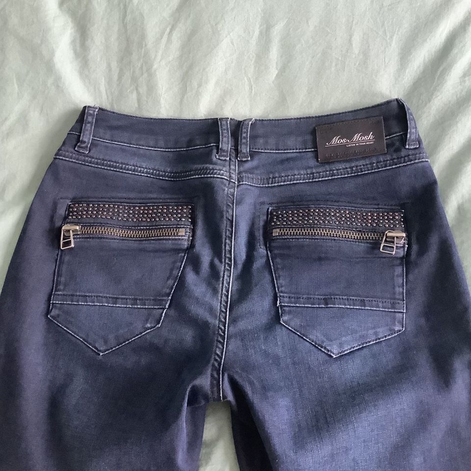 Mos Mosh Jeans Gr. 28 ca. 36 38 Blau Dunkelblau Top Zustand in Bochum