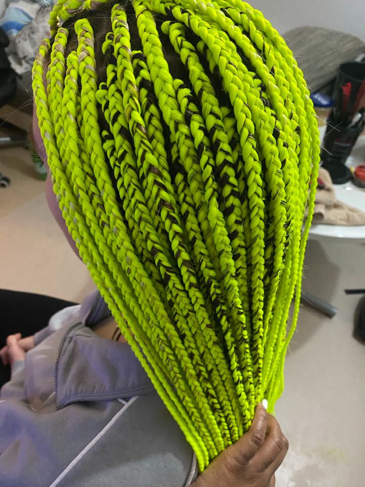 Cornrows Rasta Open crochet Boxer Braid Haarverlängerung weaving in Berlin