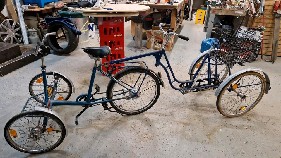 Rikscha / Tender Fahrrad an Bastler in Wanna