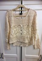 Beiger Strickpullover mit schönem Muster Größe: L Marke: H&M Duisburg - Friemersheim Vorschau