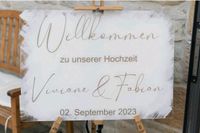 Acrylschilder Hochzeit / Willkommensschild & Sitzplan Niedersachsen - Helmstedt Vorschau