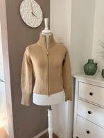 Zero Strickjacke 50% Wolle beige cremefarben Gr. 36 S Nordrhein-Westfalen - Much Vorschau