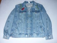 Bestickte Jeansjacke von H+M, Gr. 36, neuwertig Niedersachsen - Salzgitter Vorschau