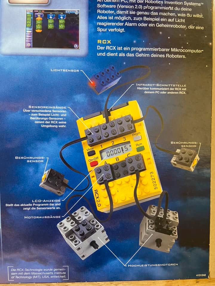 Lego Mindstorms Robotics Invention, Original von 2004 in Köln